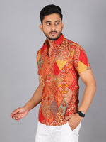 Load image into Gallery viewer, Sanganeri Print Casual Shirts for Men Stylish 100% Pure Cotton
