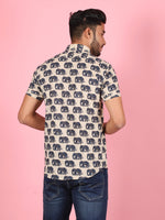 Load image into Gallery viewer, Sanganeri Print Casual Shirts for Men Stylish 100% Pure Cotton
