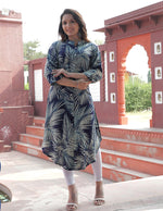 Load image into Gallery viewer, New Buttoned on Casual Shirt Kurti
