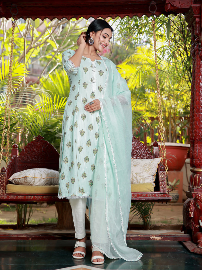 A line 3 pcs Kurta / Suit set