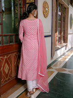 Load image into Gallery viewer, A line panel 3 pcs kurta sets
